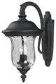 Armstrong 2 Light Outdoor Wall Light in Black