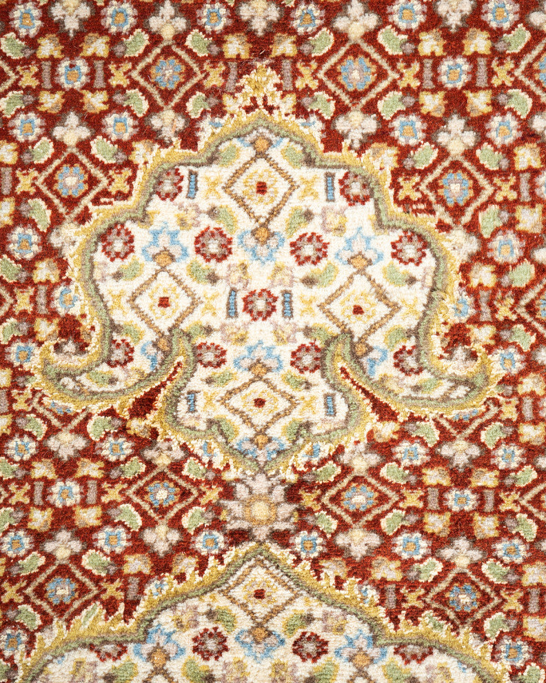 MOGUL, Hand Knotted Area Rug 9' 7" X 6' 8"
