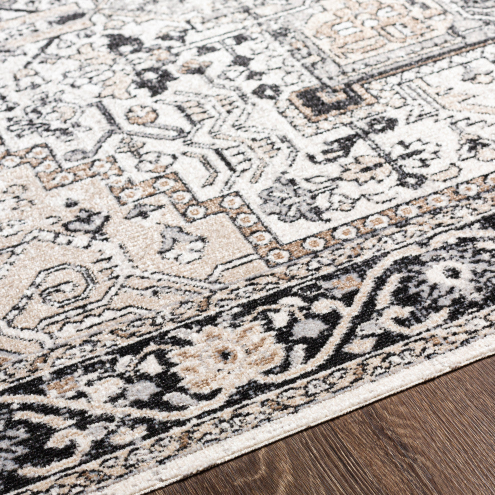 Lavadora LVR-2322 6'7" Round Machine Washable Rug