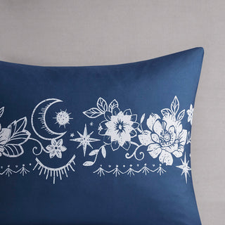 Intelligent Design Stella Celestial Comforter Set, Navy