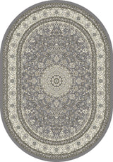 Ancient Garden Rug, 2'7"X4'7" Oval