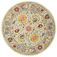 Ivory Transitional Floral Suzani Area Rug