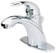 Parisa Single Control 4" Centerset Bathroom Faucet, Polished Chrome