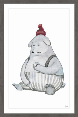 "Donutaholic" Framed Painting Print, 16"x24"