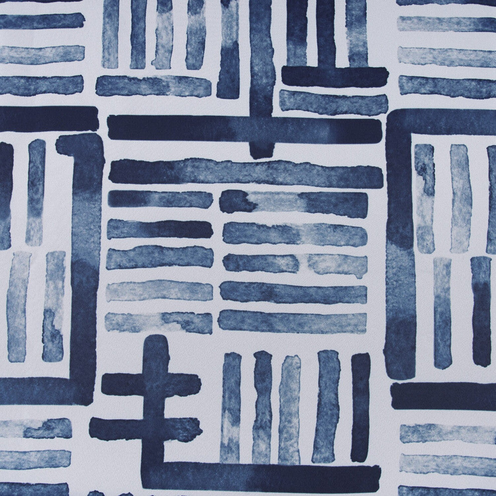 Hashtag Basic Blue Room Darkening Fabric Sample, 4Wx4L