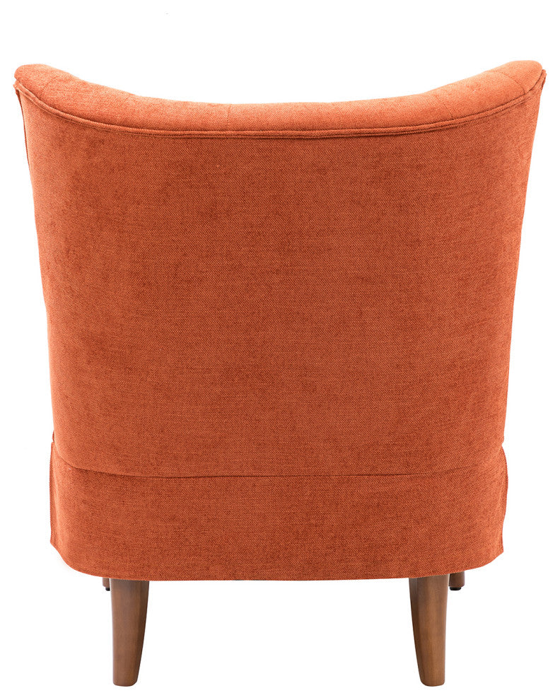 Armchair Set of 2, Orange