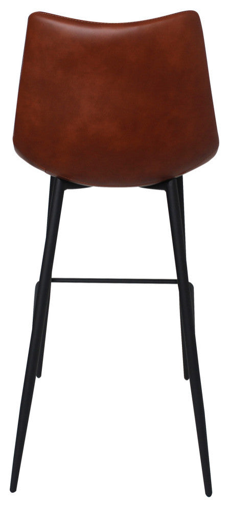 Alibi Barstool Brown, Set of 2