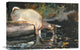 "Deer Drinking" Artwork, 22"x15"