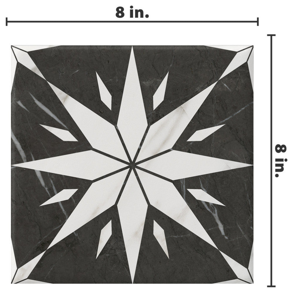 Ursino Star Carrara Porcelain Floor and Wall Tile