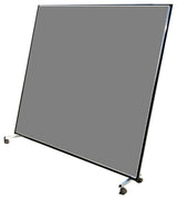 LiteMirror, Shatterproof Portable Mirror With Rolling Stand Wood Frame