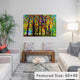 "Standing Room Only Gallery" by Mandy Budan, 26x18x1.5"