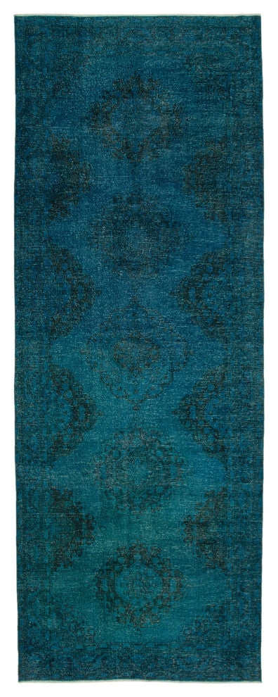 Rug N Carpet - Handwoven Oriental 4' 10" x 13' 1" Vintage Runner Rug