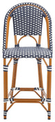 Safavieh California Counter Stool, Navy / White