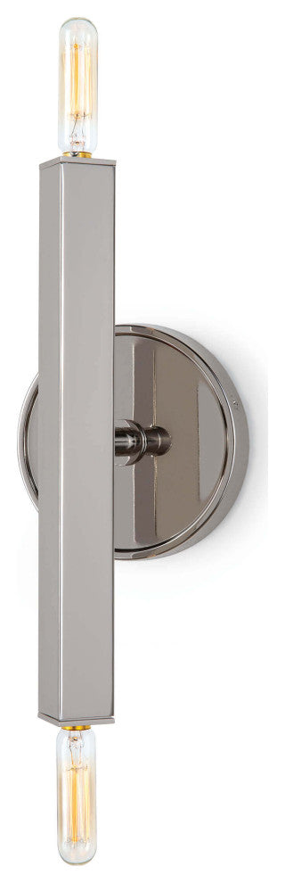 Viper Sconce, Polished Nickel
