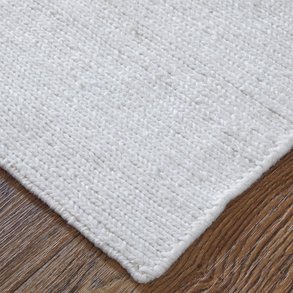 Finley T6046 Modern/Casual Area Rug, White, 2'x3'