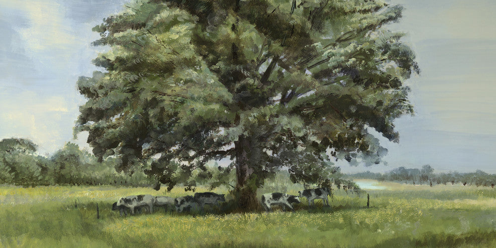 By My Side, 48"x24", Gallery Wrapped