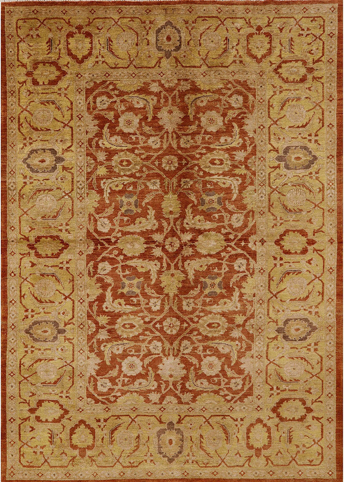 Ahgly Company Indoor Rectangle Mid-Century Modern Area Rugs, 7' x 10'
