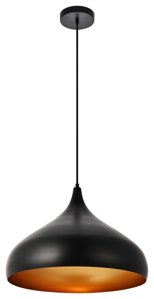 Light 1 Pendant in Black