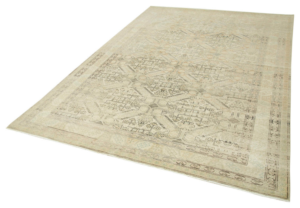 Rug N Carpet - Hand-knotted Anatolian 6' 5'' x 9' 6'' Low Pile  Area Rug