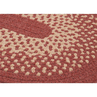 Colonial Mills Rug Jackson Rosewood Oval