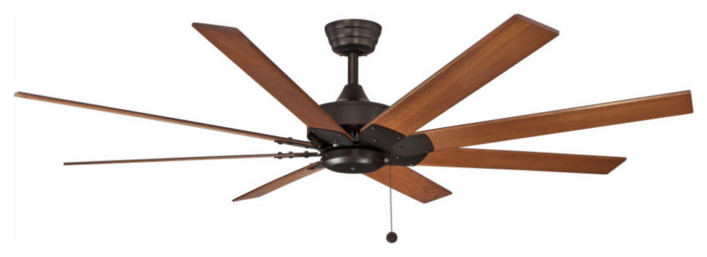 Fanimation Levon AC 63" Ceiling Fan, Black