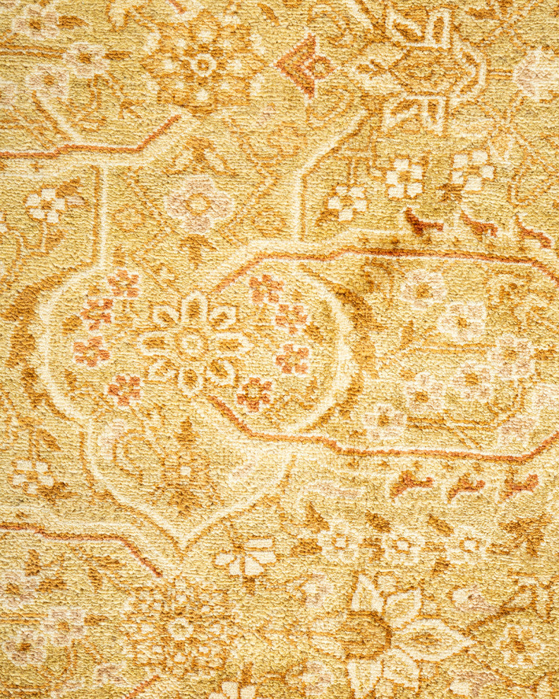 Mogul, One-of-a-Kind Hand-Knotted Area Rug Green, 6'' 2" x 8'' 3"