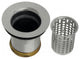 Junior Basket Style Bar Strainer, Satin Nickel