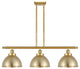 Ballston Urban Island Light, Satin Gold, LED