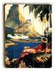 "Pan American Fly To South Sea Isles", Wall Decor By Mondiale, 18"x24"