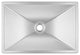 Amara Bathroom Sink, Silver