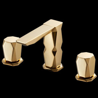 Ikon 3-Hole Luxury Bathroom Faucet, Without pop-up drain