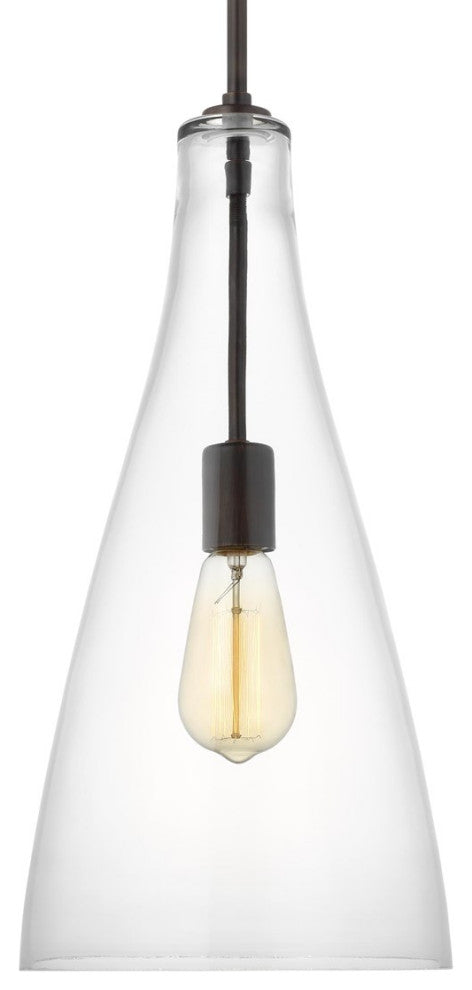 Sea Gull Arilda 1-Light Pendant Bronze