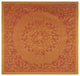 French Home Linen 71" x 112" Renaissance Tablecloth Warm Sienna and Saffron