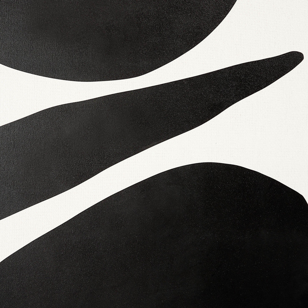 Cercola Canvas Wall Art with Black Frame