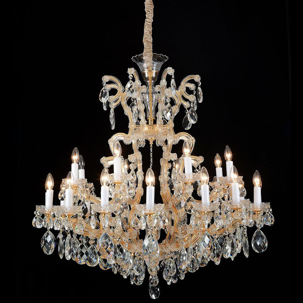 AICO Michael Amini 19-Light La Scala Chandelier