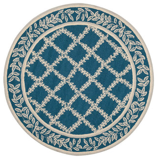 Safavieh Chelsea Hk230N Rug, Navy/Creme, 3'9"x5'9"