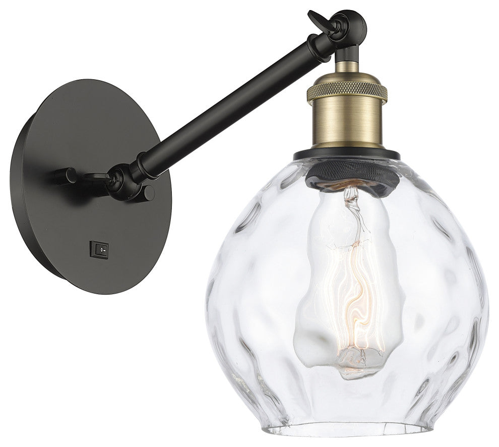 Innovations 317-1W-BAB-G362 1-Light Sconce, Black Antique Brass