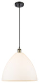 Innovations 516-1P-BAB-GBD-161-LED 1-Light Pendant, Black Antique Brass