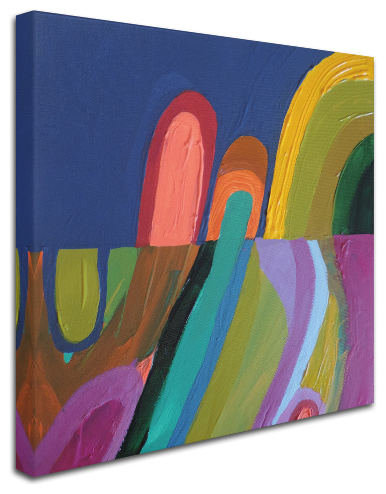 Sylvie Demers 'Petits Chemins' Canvas Art, 35 x 35