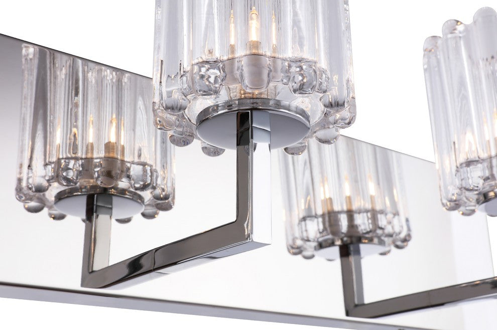 Woodbridge Candice Bath/Wall, 3-Light, 22"W, Swizzle Stick Cylinder, Halogen