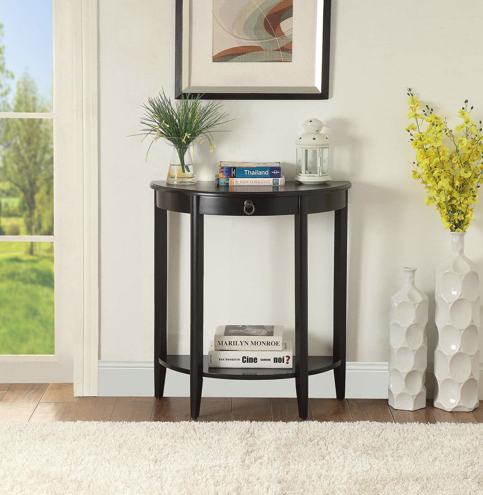 ACME Elcee Console Table, Black