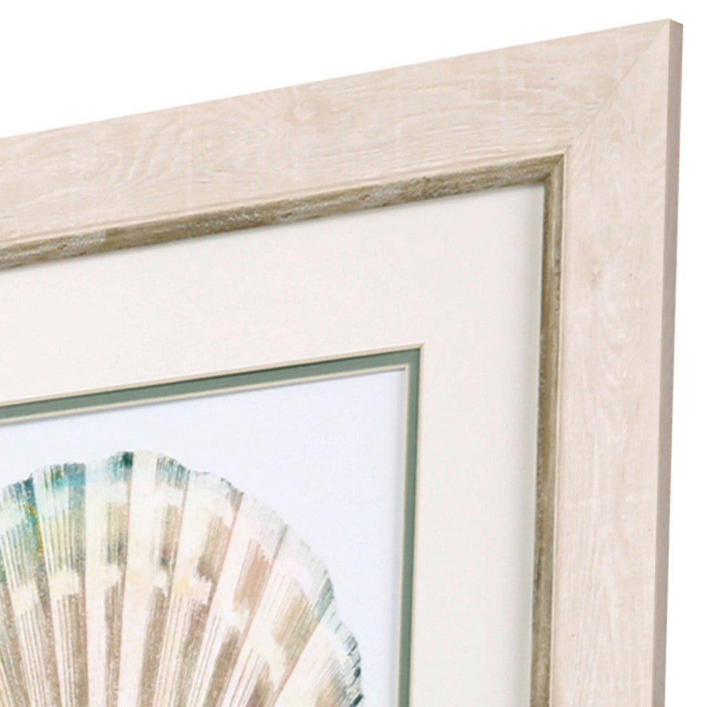 Sea Shape Artwork, 4-Piece Set