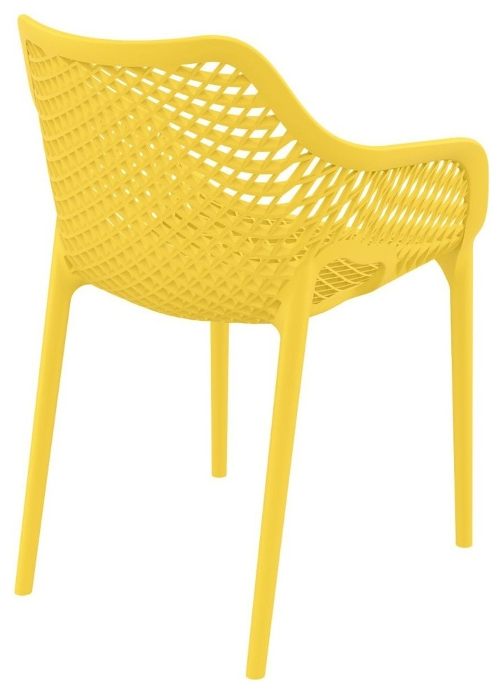 Compamia Air Dining Armchair, Set of 2, Yellow