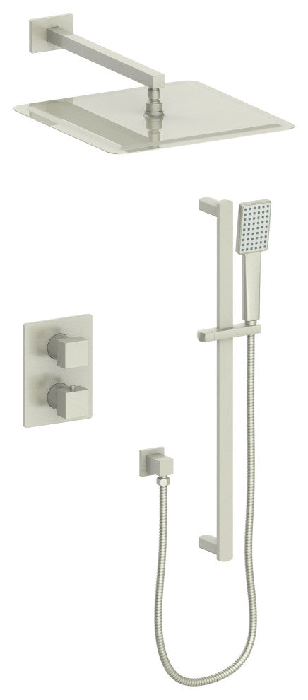 ZLINE Shower System, Brushed Nickel, CBY-SHS-T2-BN