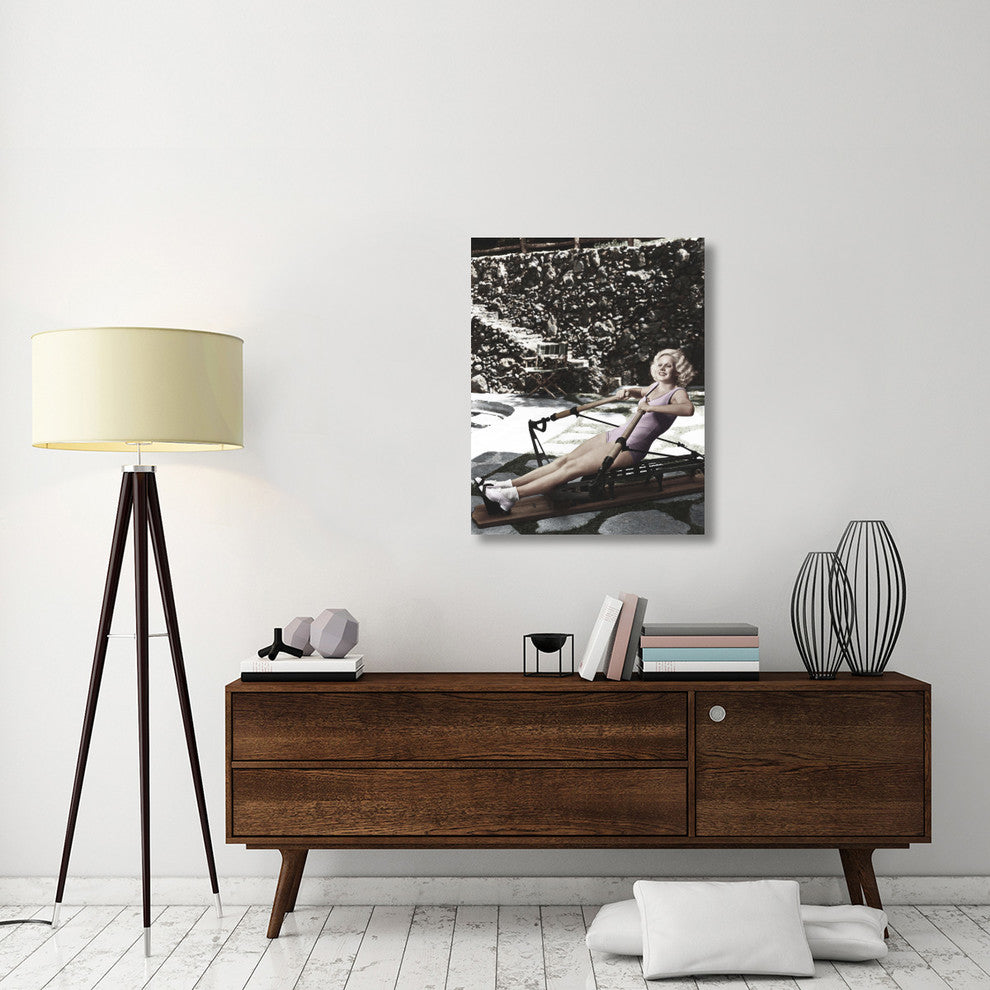 "Jean Harlow" Stretched Canvas Giclee by Hollywood Photo Archive, 28x36"