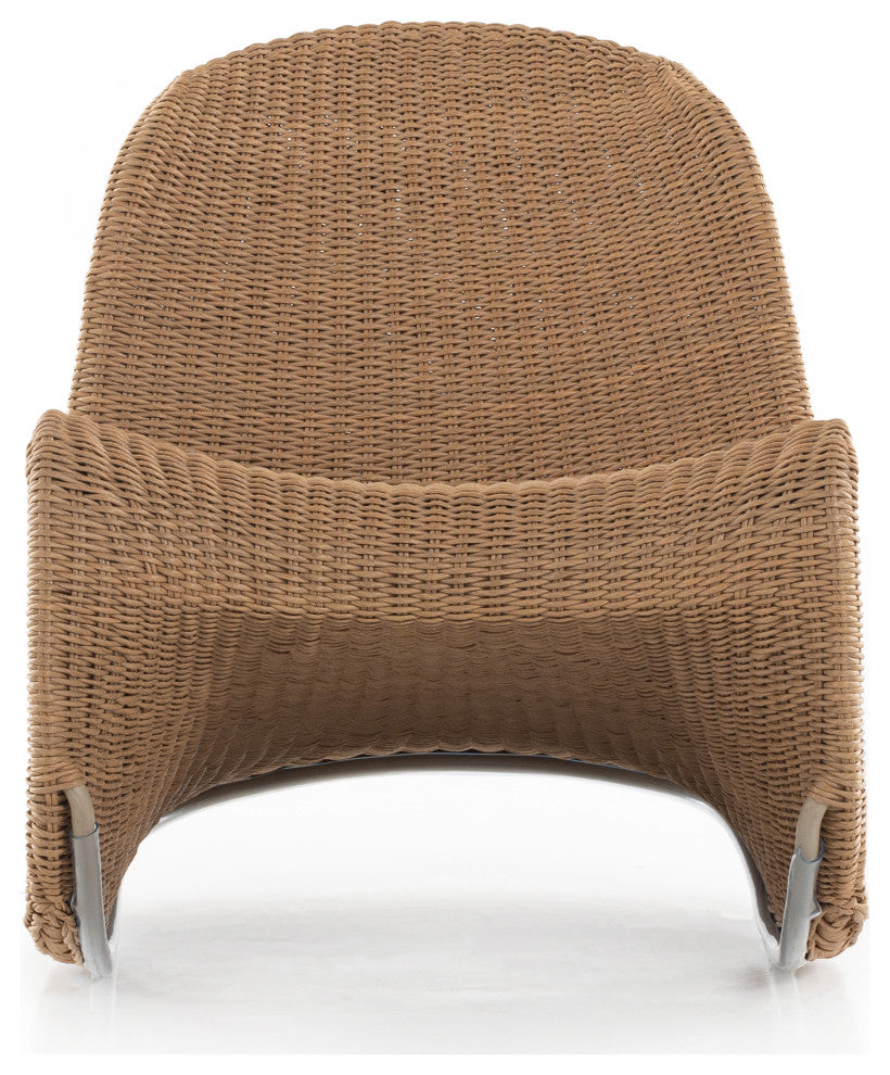 Portia Outdoor Rocking Chair-Natural