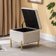 Ottoman with Storage Cube