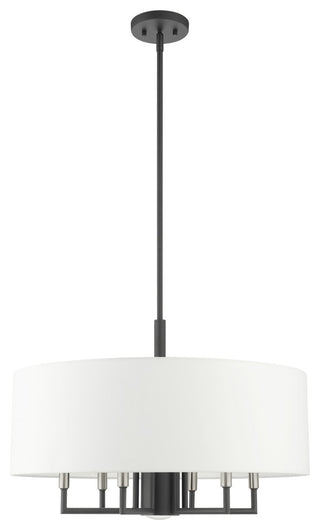 Scandinavian Gray Timeless, Transitional, Pendant Chandelier
