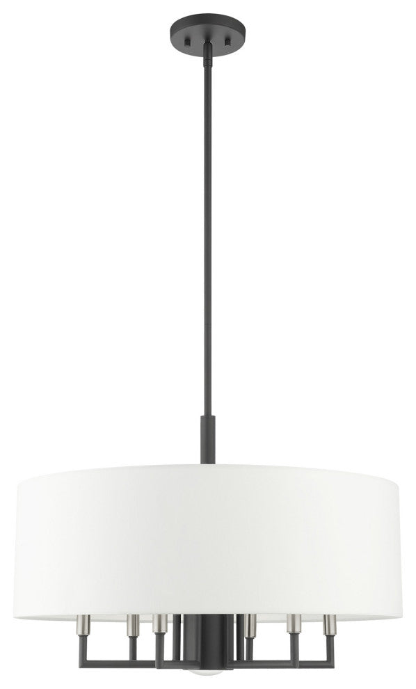 Scandinavian Gray Timeless, Transitional, Pendant Chandelier
