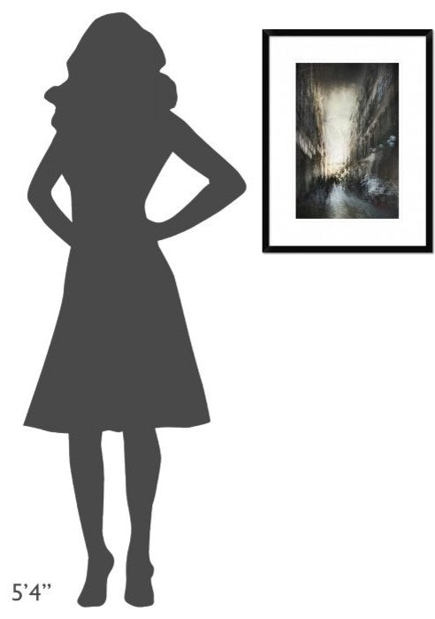 "Untitled" Framed Digital Print by Antonio Grambone, 20"x26"